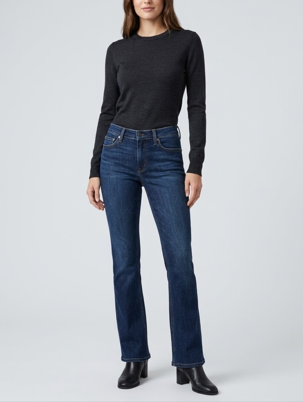 rag & bone The Payton Bootcut Jeans 27 Dark Wash NWT